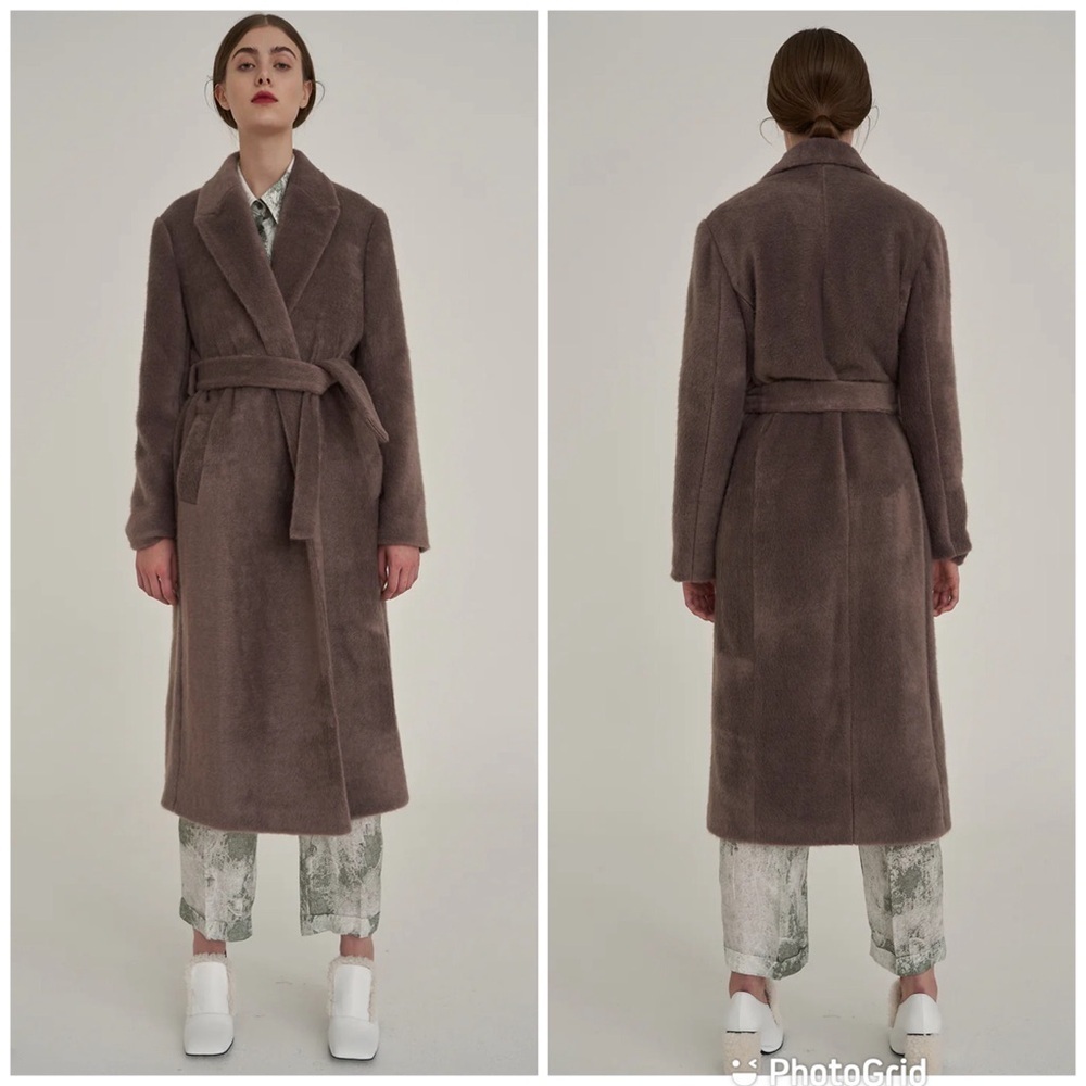 Loeil Svetlana Fur Coat In Espresso